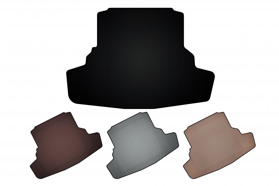 Mercedes S-сlass W223 2020- гг. Резиновый коврик в багажник Carsuit (Long Черный) Image